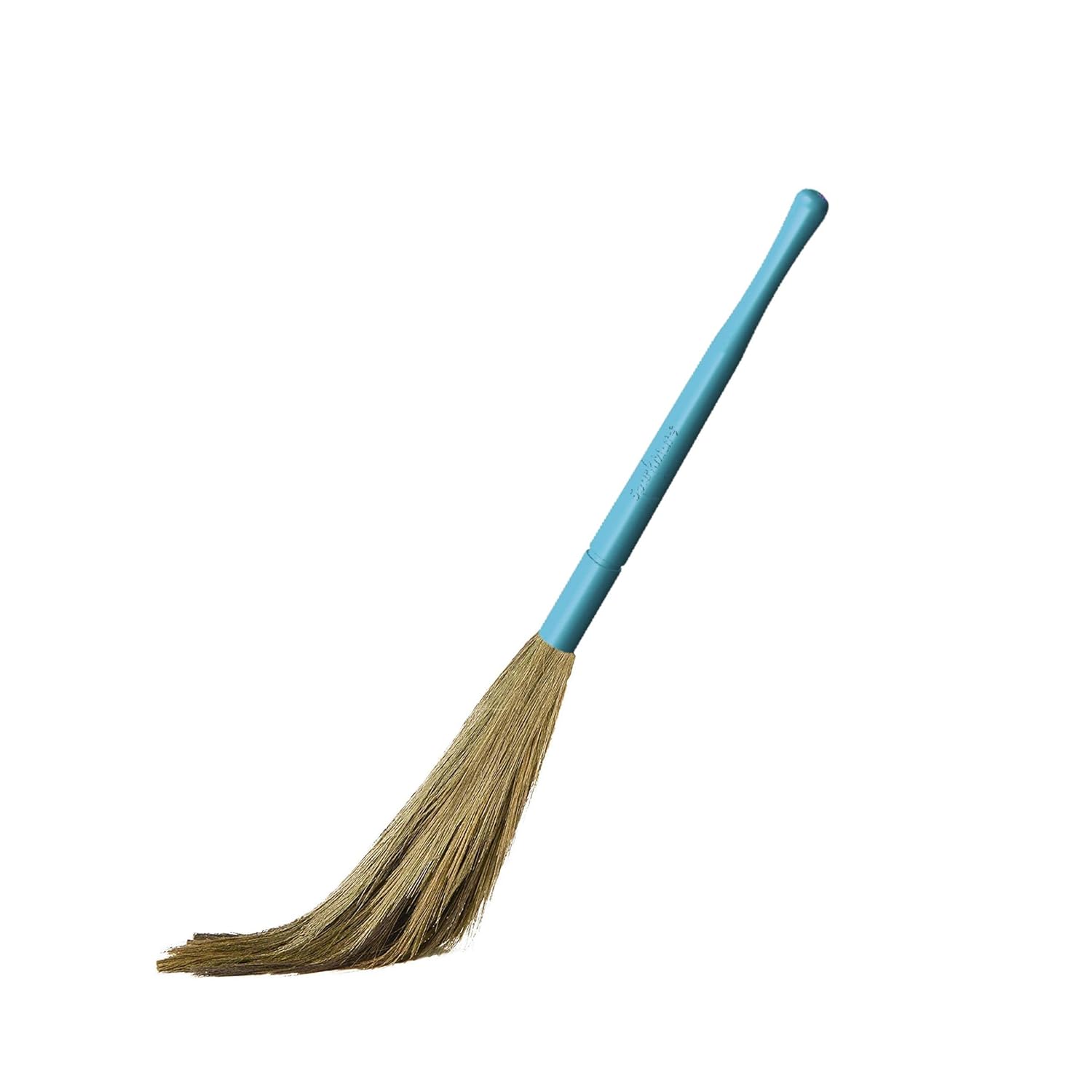 Sparkmate by Crystal Commando Grass Broom/Phool Jhadu (Hard_Floor, Plastic Handle, Assorted)